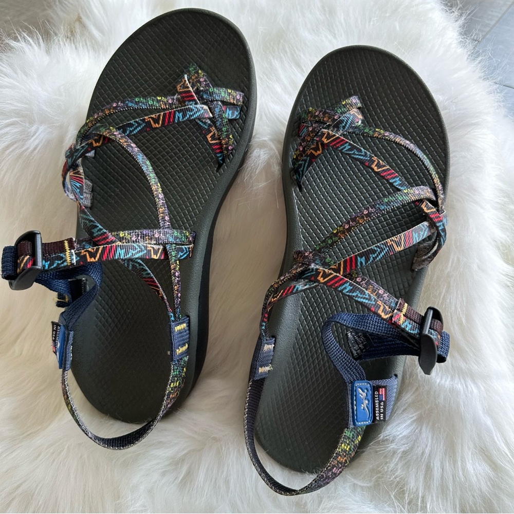 Chaco Sport Sandals  SZ 13 Multicolor - Picture 2 of 10